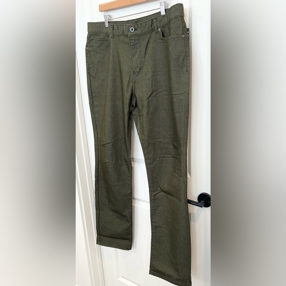 NWT Black Diamond Mission Wool Denim Pants Green Men’s Size 38x34 - Picture 3 of 9